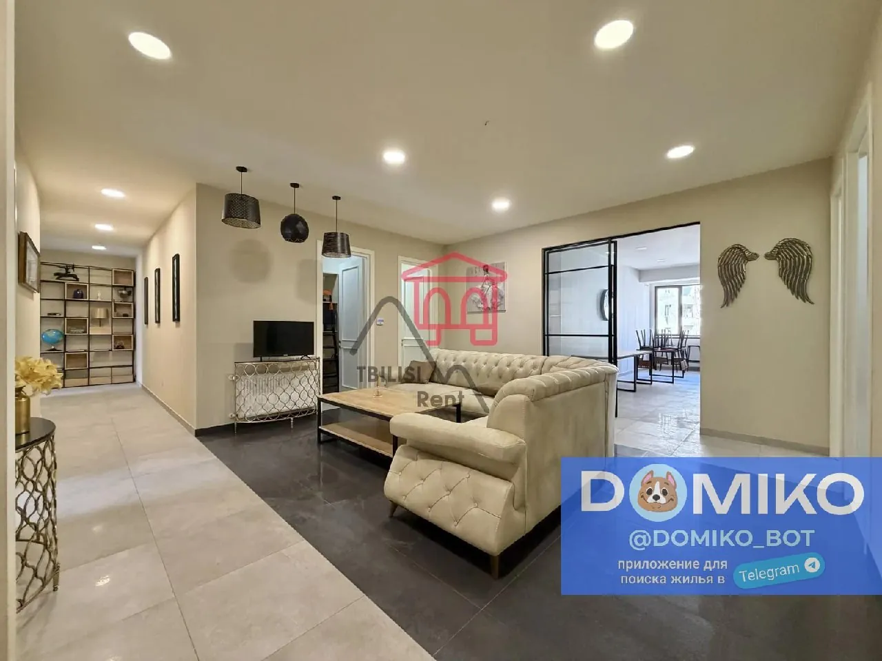 Просторная квартира 280 м² на Алексидзе в Тбилиси 1
