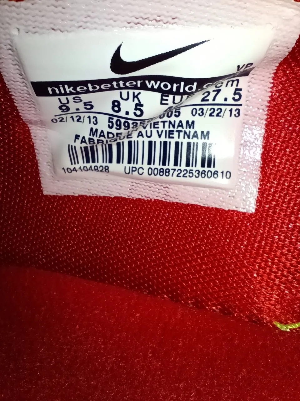 Кроссовки Nike Air Max Hyperaggressor, размер 27,5 см 4