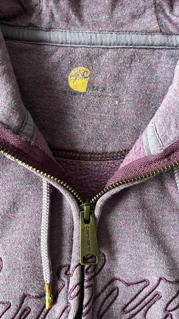 Толстовка на молнии Carhartt размер S-M 2