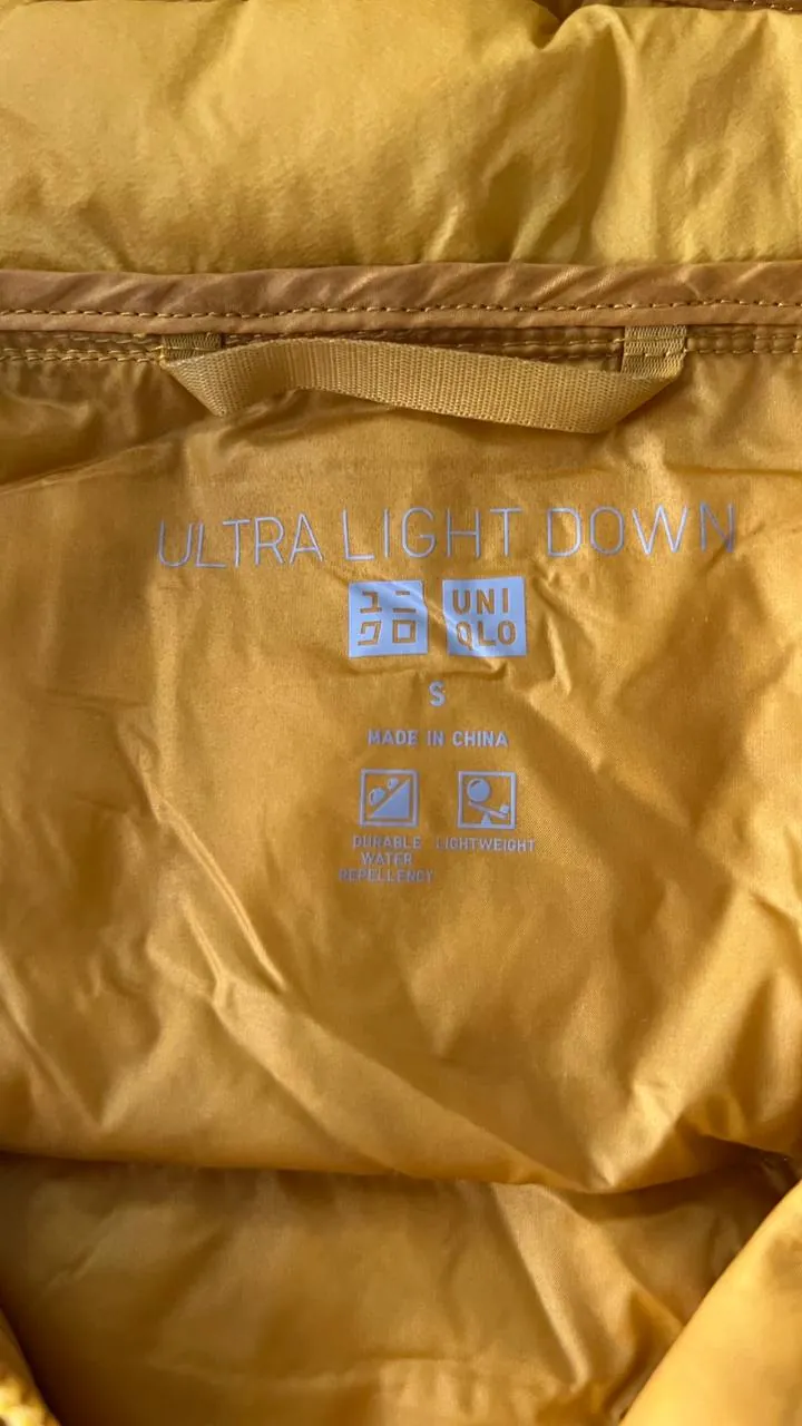 Пуховик Uniqlo женский размер S 2