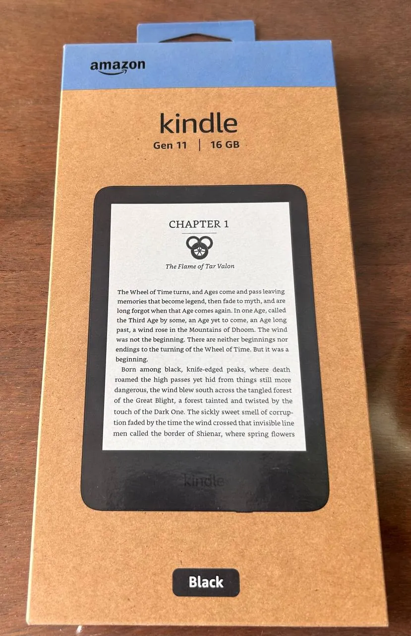 Amazon Kindle 11 поколения 16GB чёрный 1