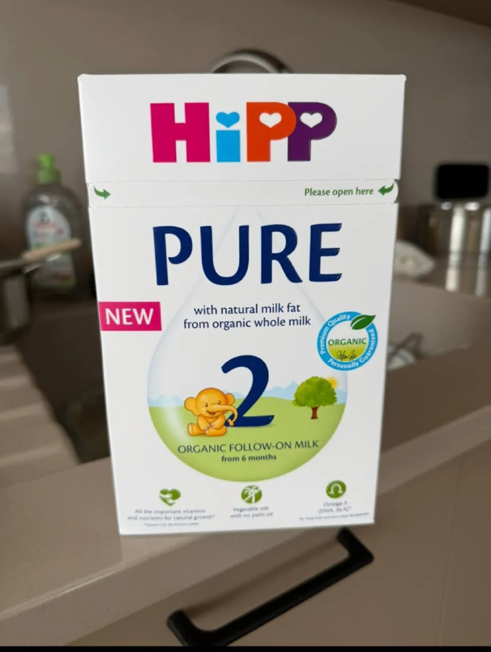 Детская смесь HiPP Pure 2, 800г, новая 1