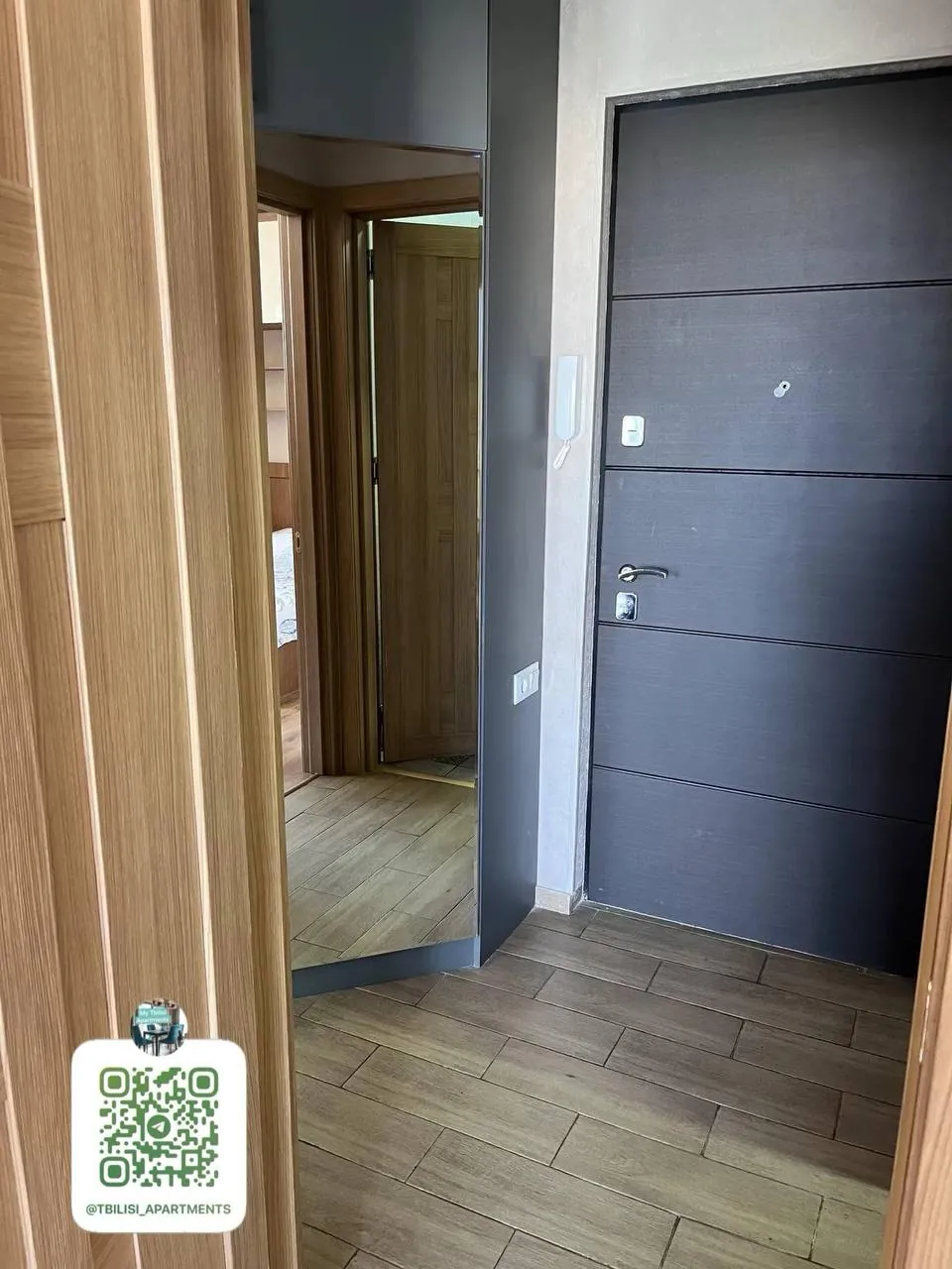 Квартира 60 м² с 2 комнатами в Дидубе 9