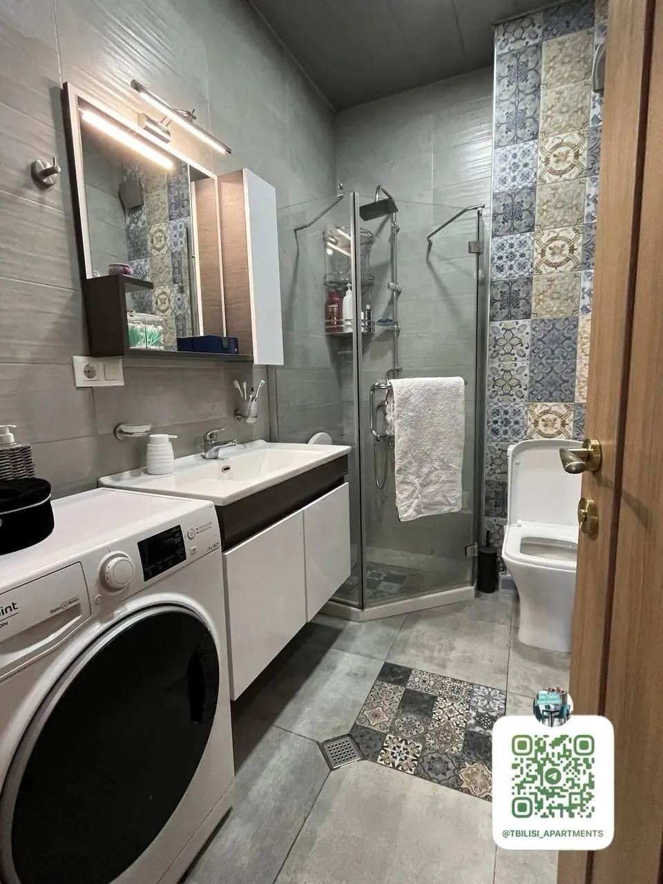 Квартира 60 м² с 2 комнатами в Дидубе 10