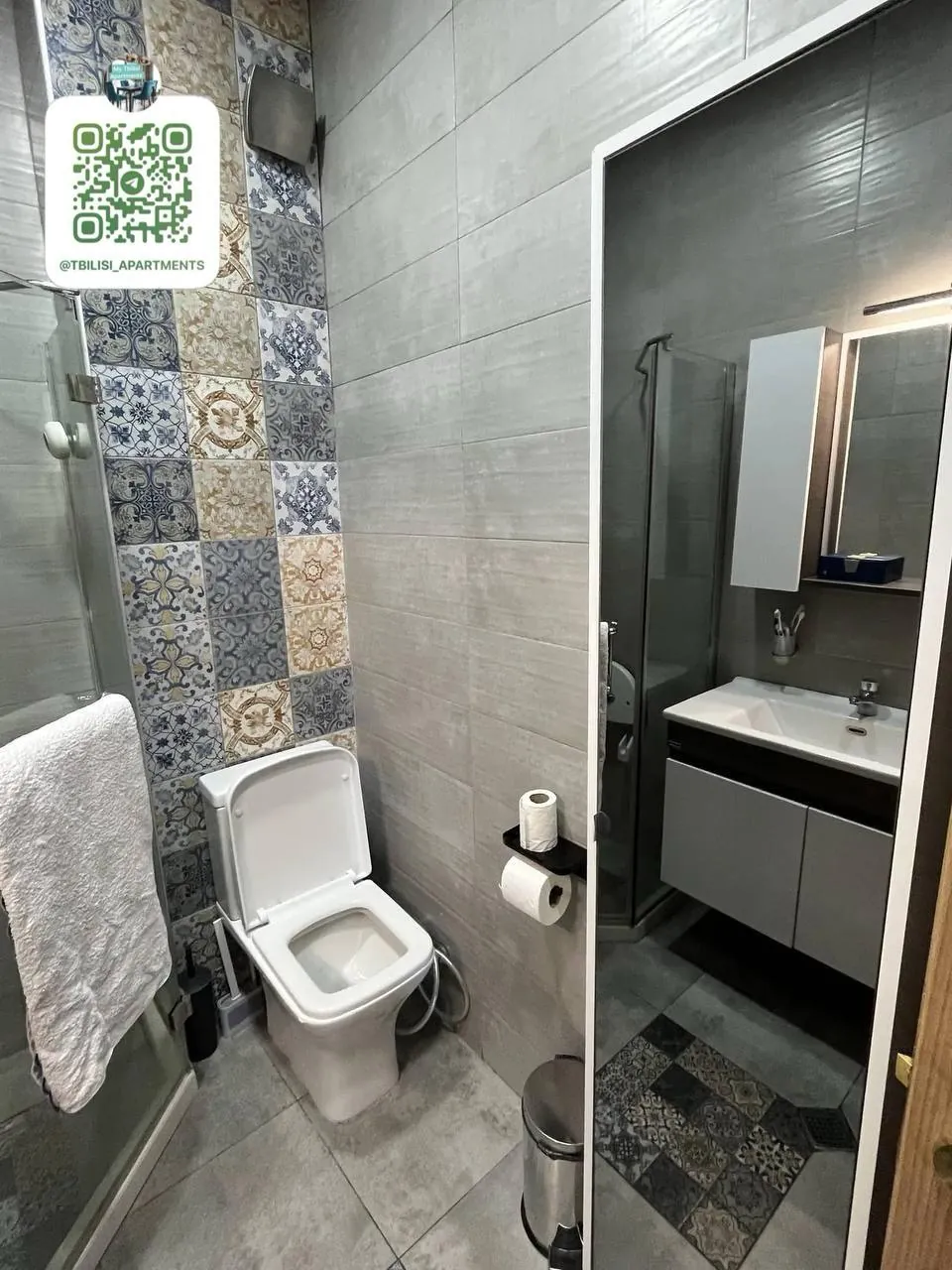Квартира 60 м² с 2 комнатами в Дидубе 8