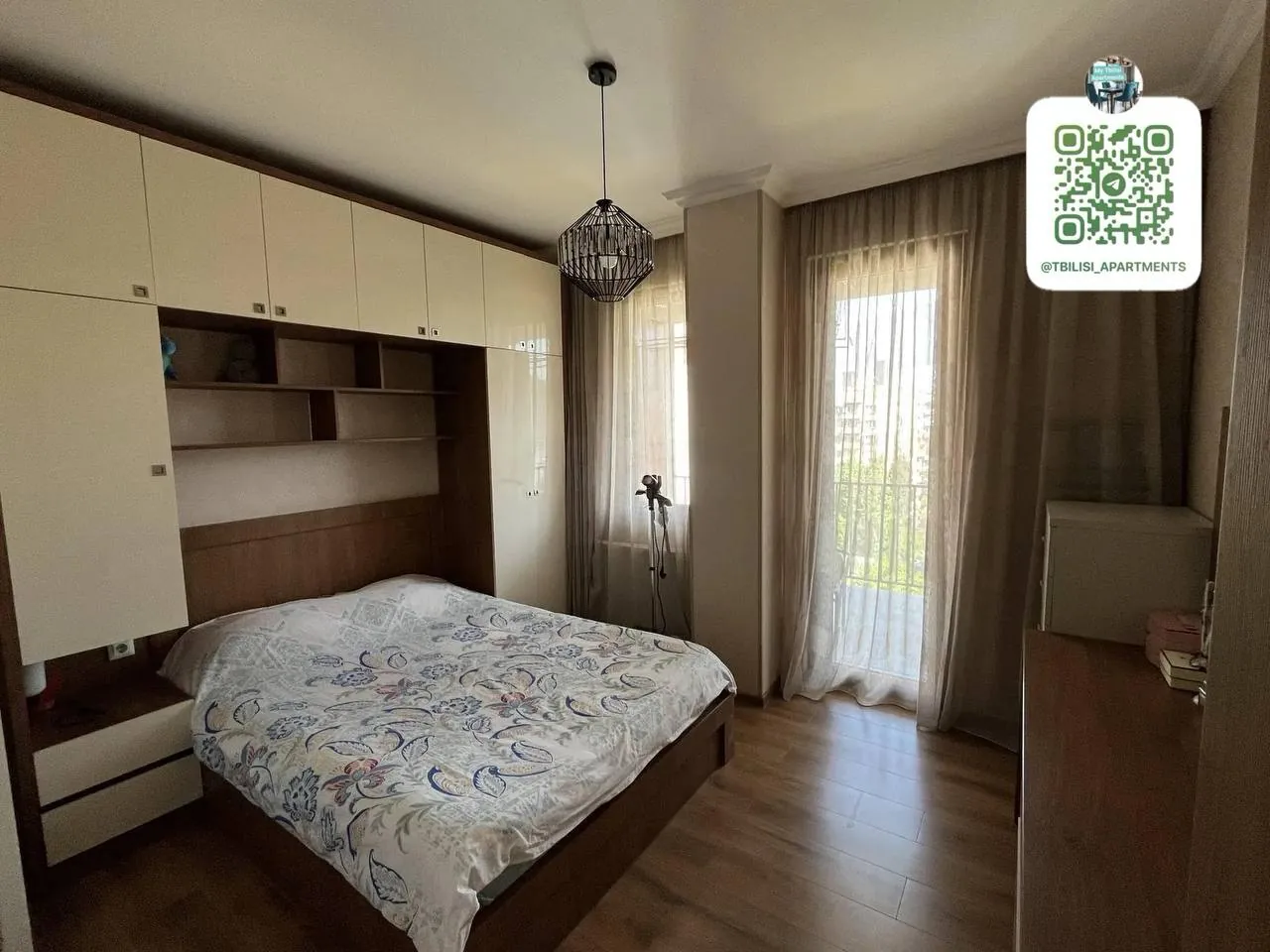 Квартира 60 м² с 2 комнатами в Дидубе 4