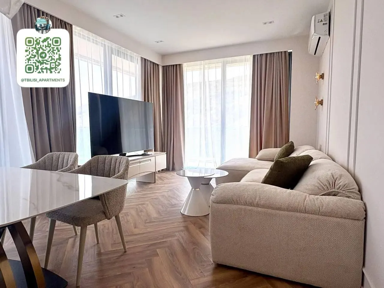 Квартира 114 м² с 3 комнатами в Крцаниси 3