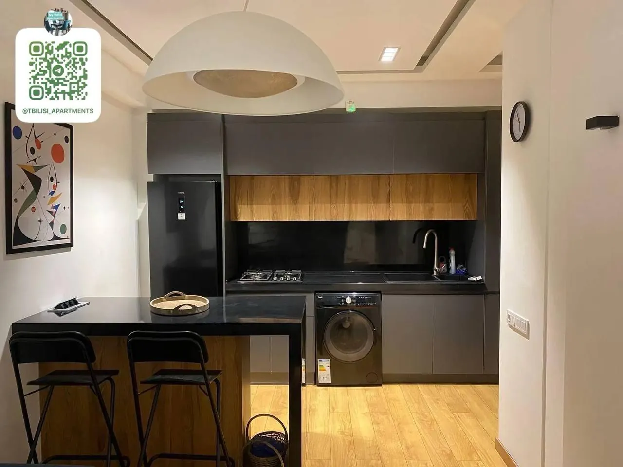 Квартира 60 м² с 2 комнатами в Ваке 1