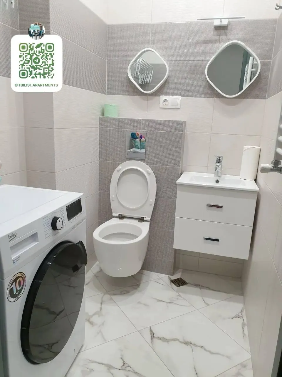 Квартира 75 м² с 2 комнатами в Ваке 6