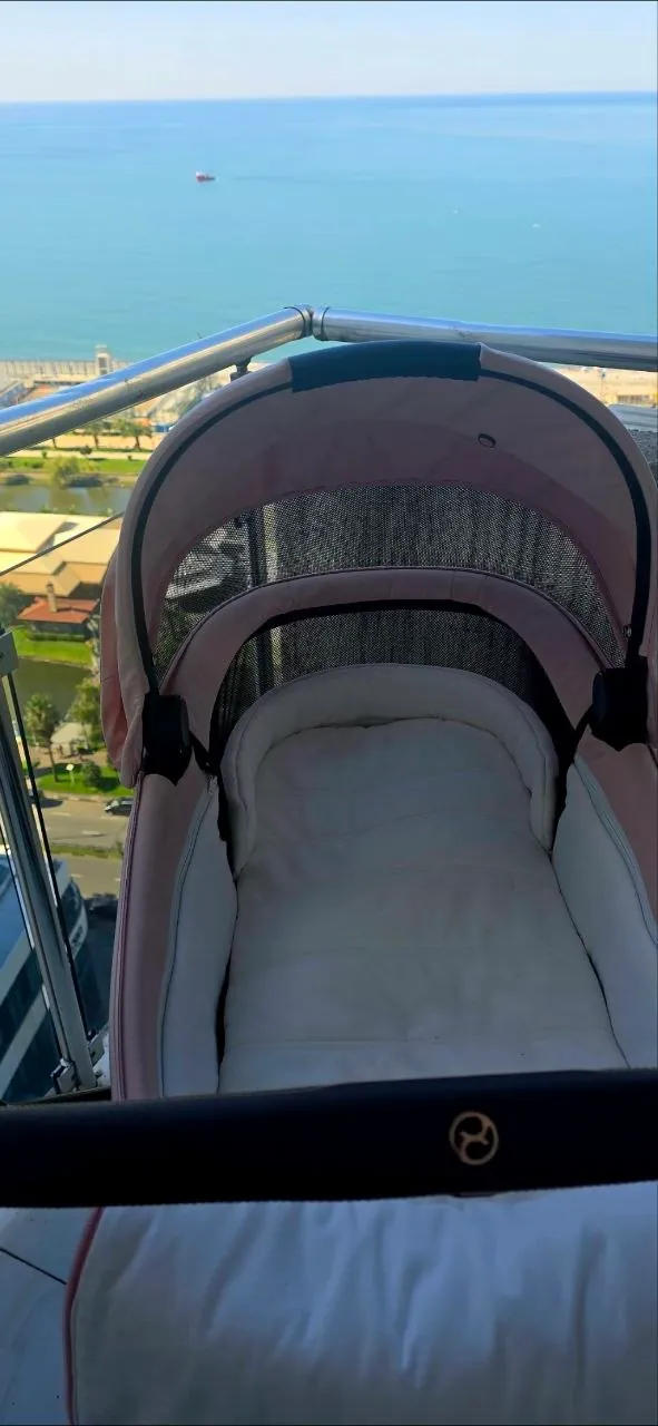 Люлька Cybex Priam 4 с адаптерами 2