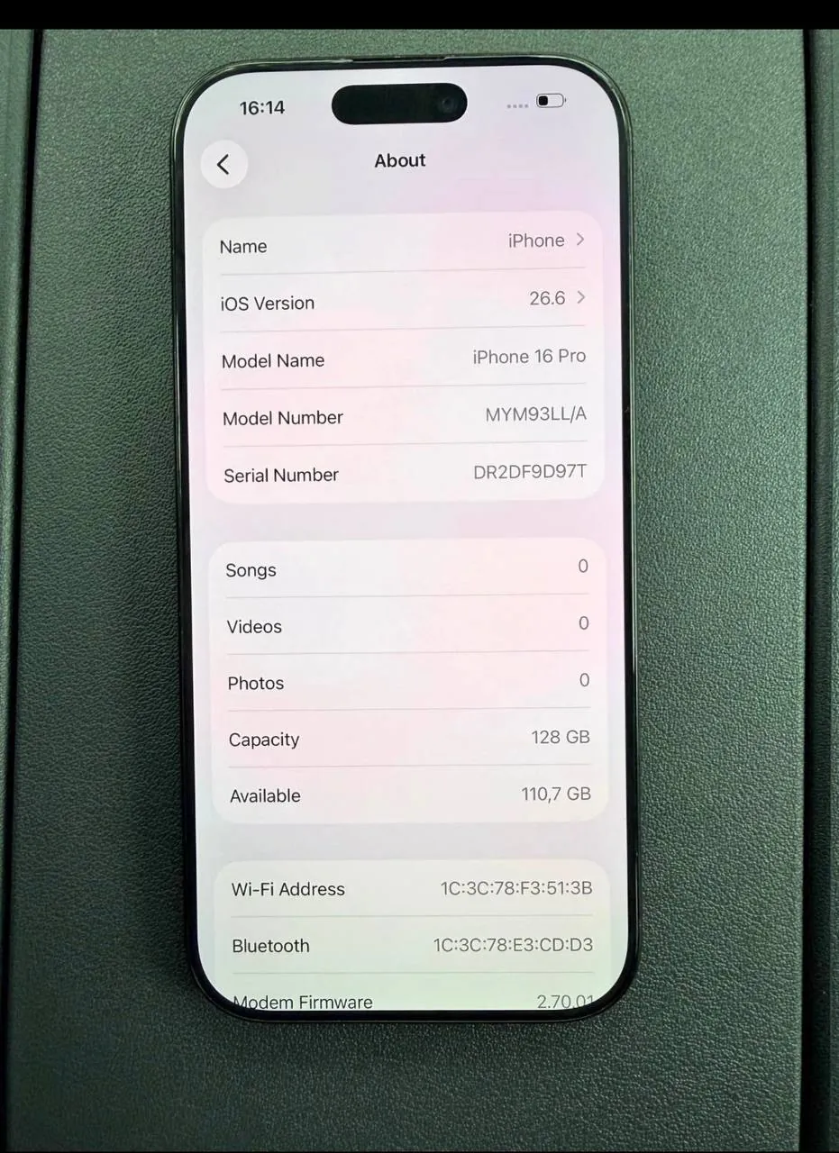 IPhone 16 Pro в комплекте с коробкой и чехлом 1