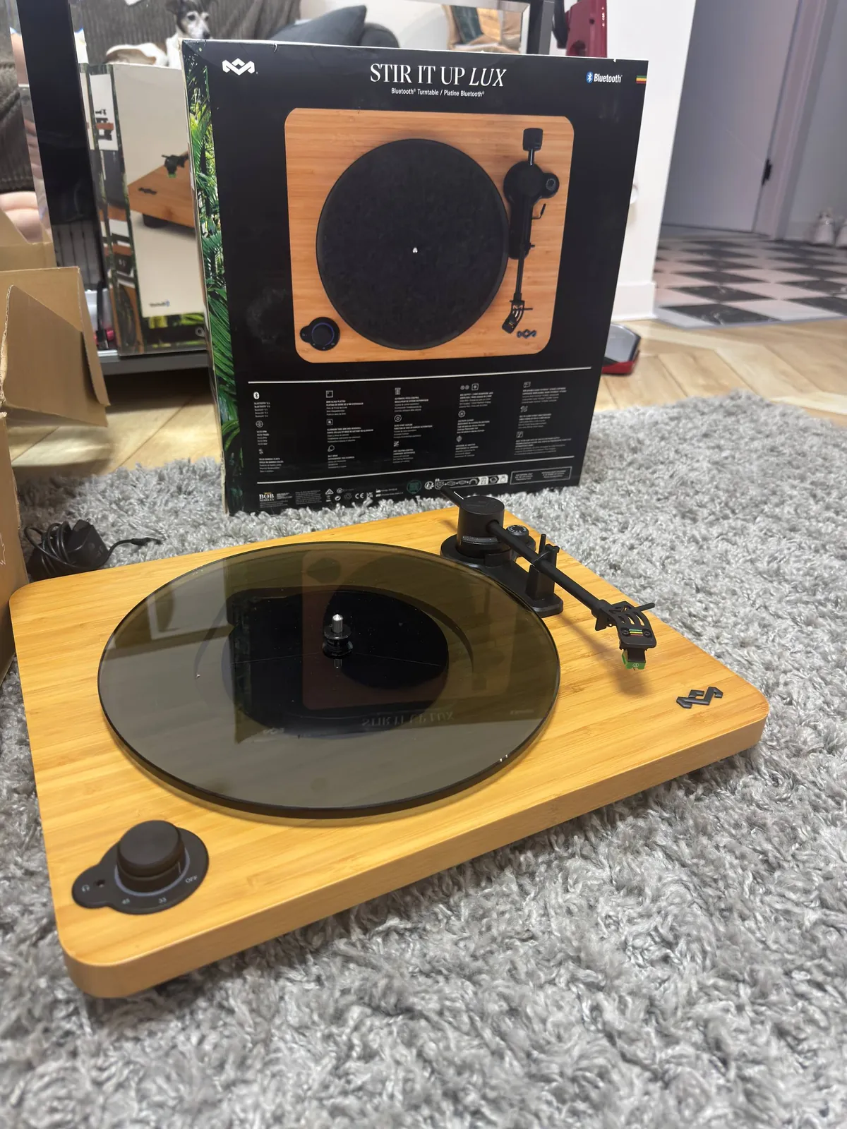 Виниловый проигрыватель House of Marley с Bluetooth 2