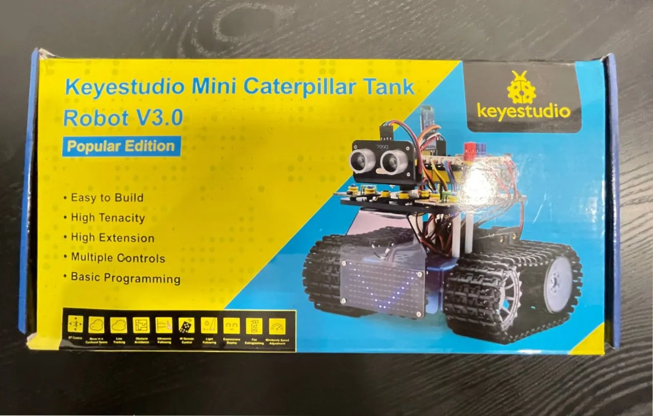 Обучающий робот-конструктор Keyestudio на Arduino 1