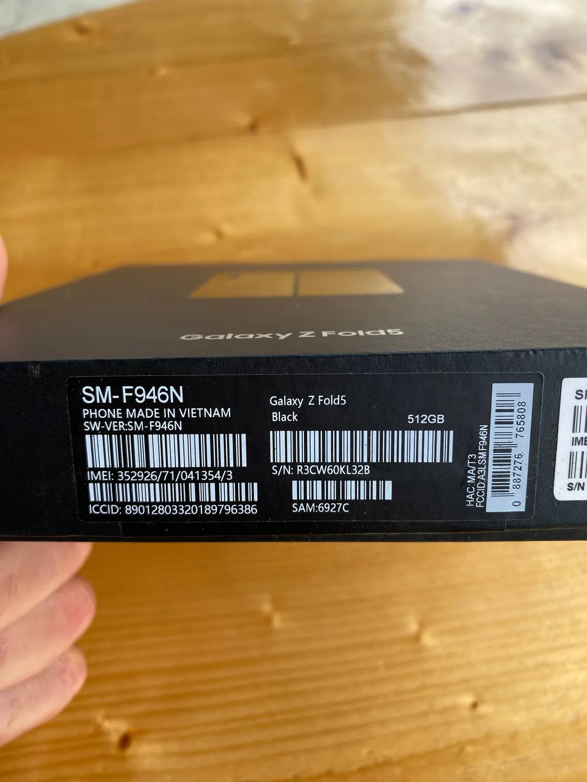 Samsung Galaxy Z Fold5 512 ГБ чёрный 5