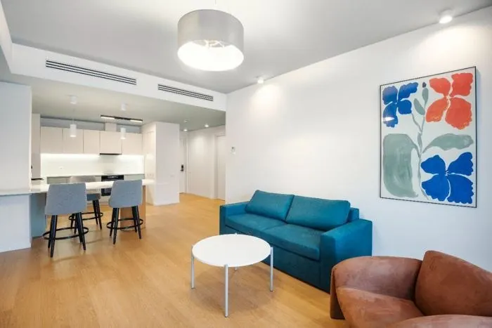 Квартира 55 м² с 2 комнатами в Сабуртало 3