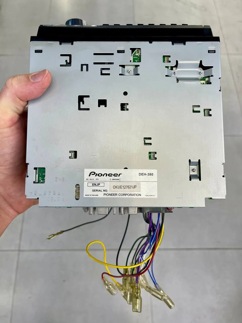 Автомагнитола Pioneer DEH-380 для японского рынка 3