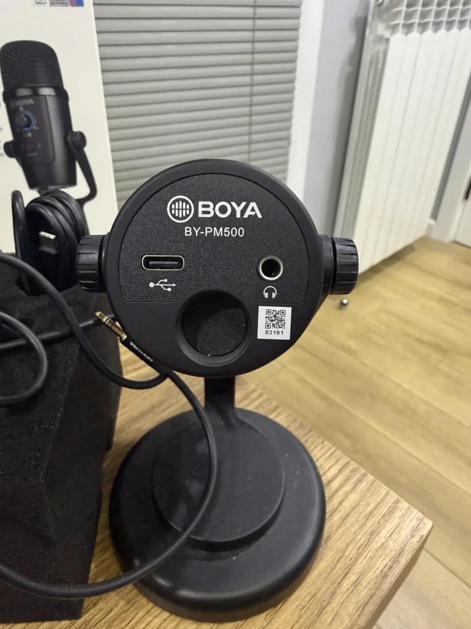 USB микрофон BOYA BY-PM500 как новый 2