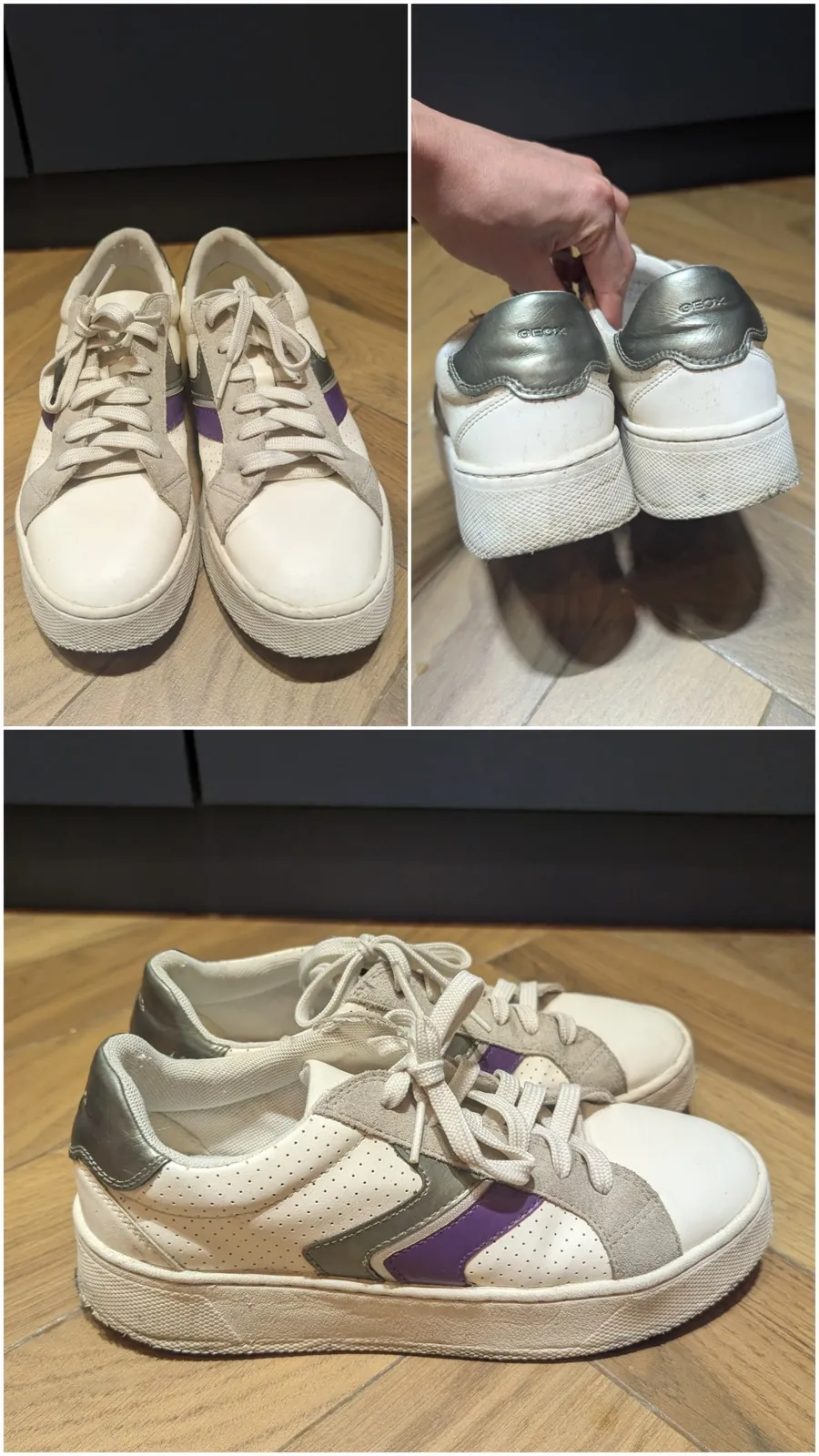 Кеды Geox и кроссовки New Balance, размер 37 1