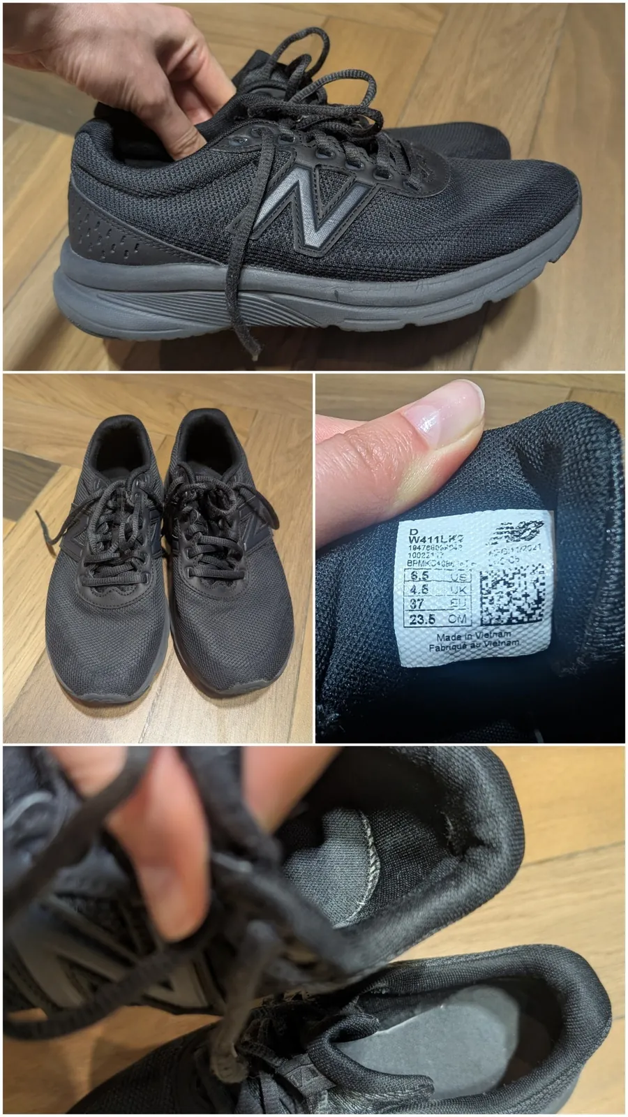 Кеды Geox и кроссовки New Balance, размер 37 2
