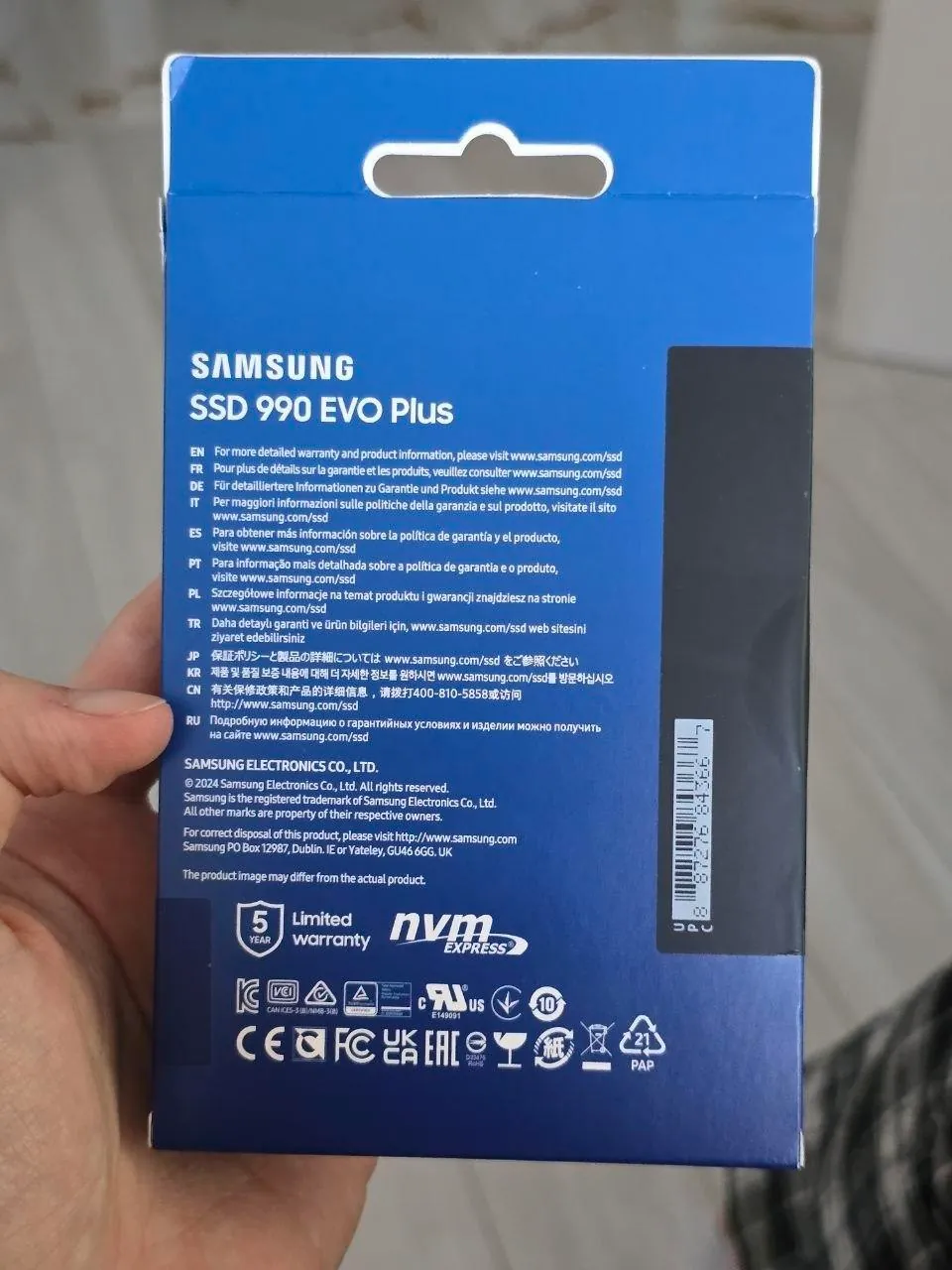 SSD Samsung 990 EVO Plus 4TB 2