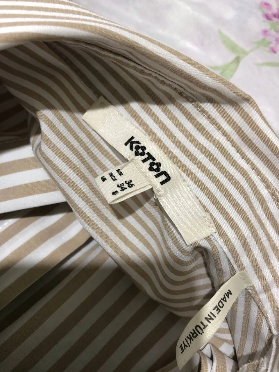 Женская рубашка Koton oversize, размер 36 2