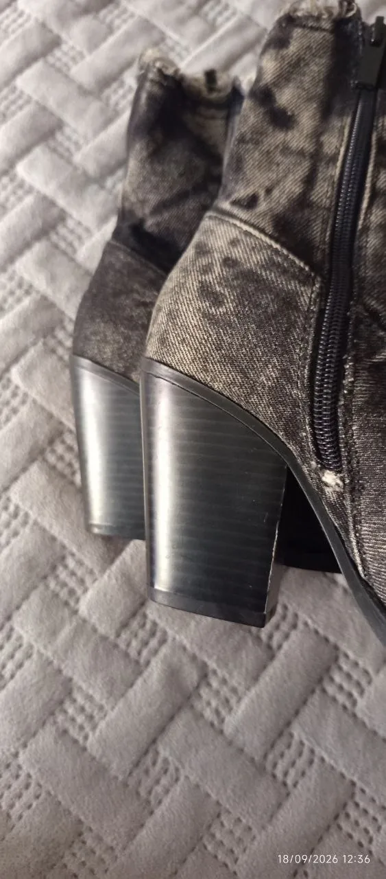 Ковбойские джинсовые сапоги Stradivarius размер 37 2
