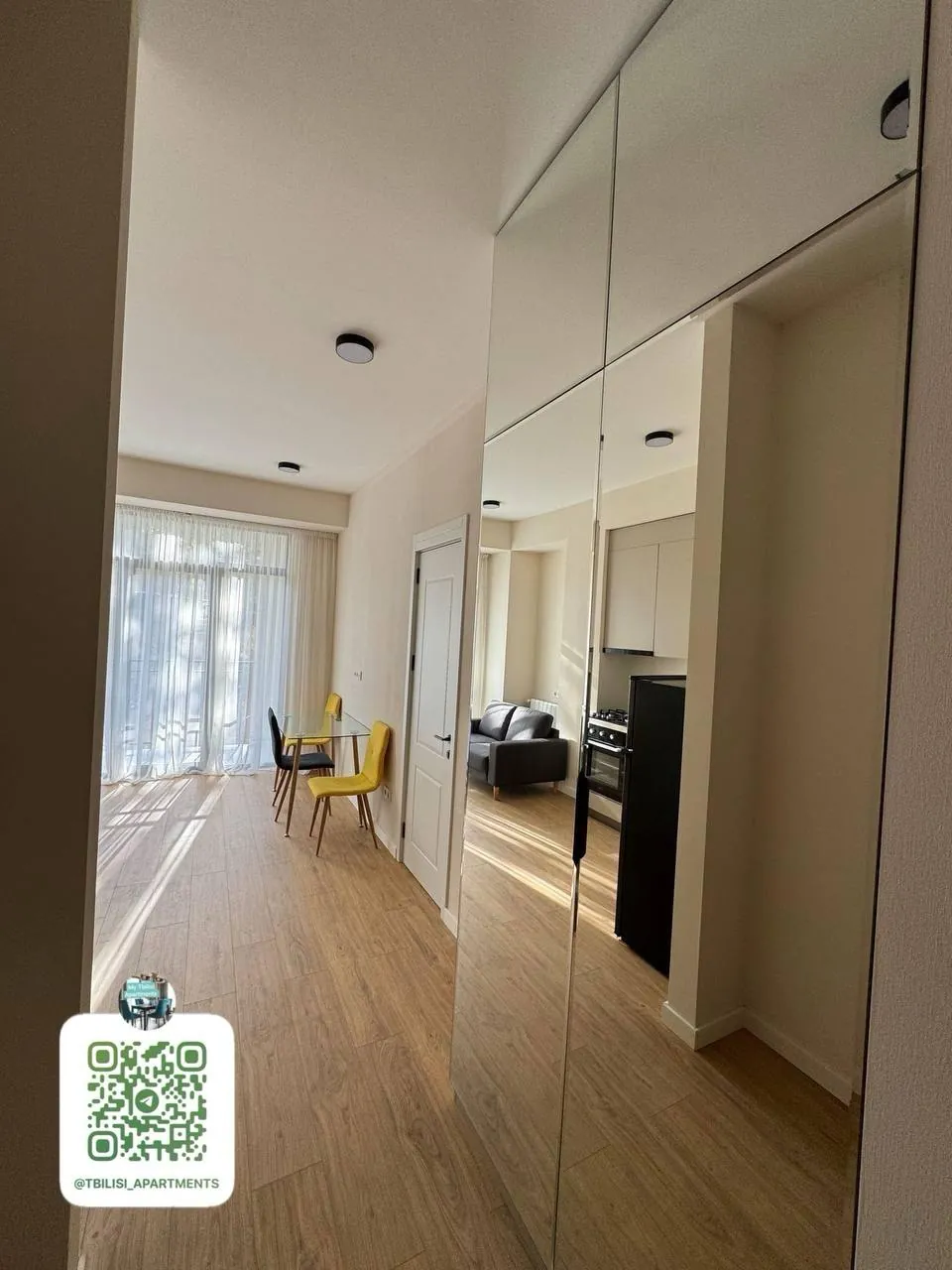 Квартира 43 м² с 2 комнатами в Ортачале 9