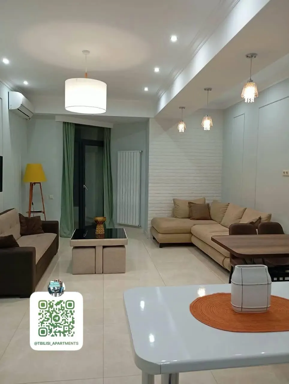 Квартира 70 м² с 1 спальней в Ваке 5