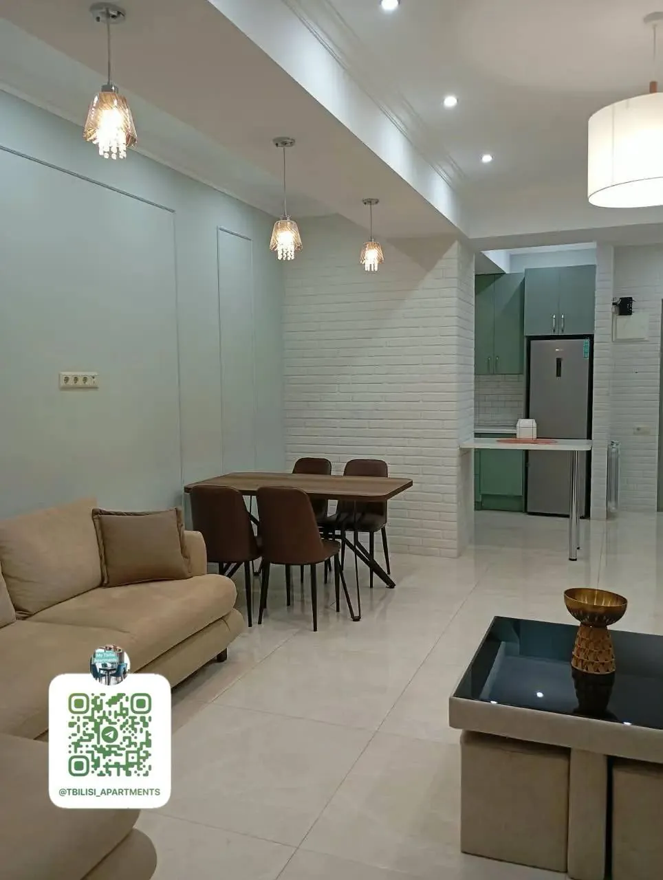 Квартира 70 м² с 1 спальней в Ваке 3