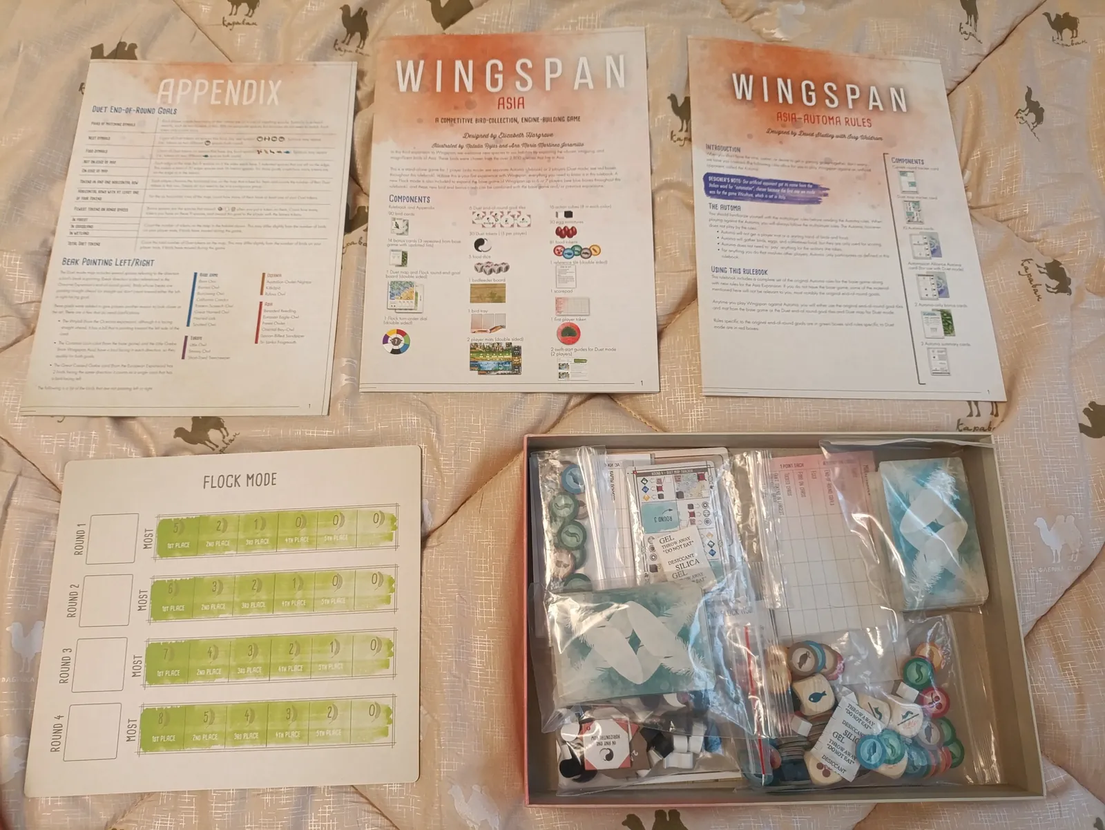 Настольная игра Wingspan Asia на английском 3