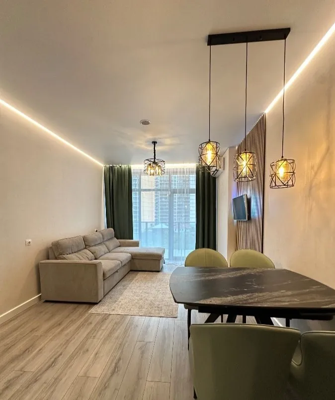 Квартира 58 м² с 1 спальней в LaBatumiFamilia 1
