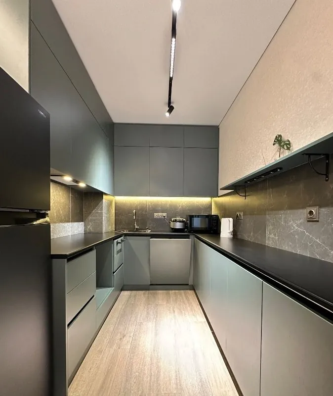 Квартира 58 м² с 1 спальней в LaBatumiFamilia 2