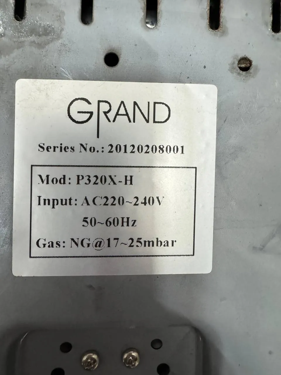 Варочная поверхность Grand на 2 конфорки 4