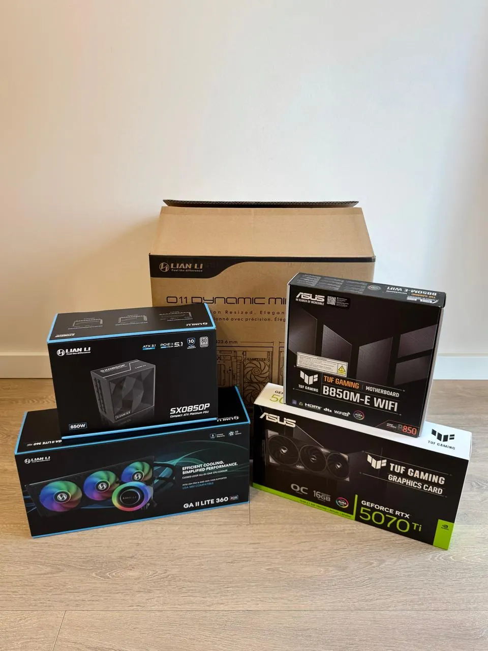 Игровой ПК Ryzen 7 7600X с RTX 5070 Ti 4