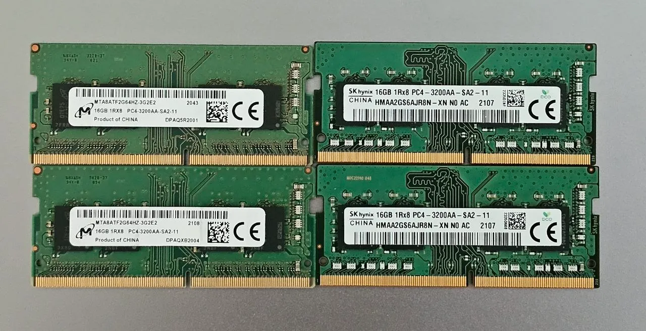 Ноутбук HP, SSD диск и оперативная память 4