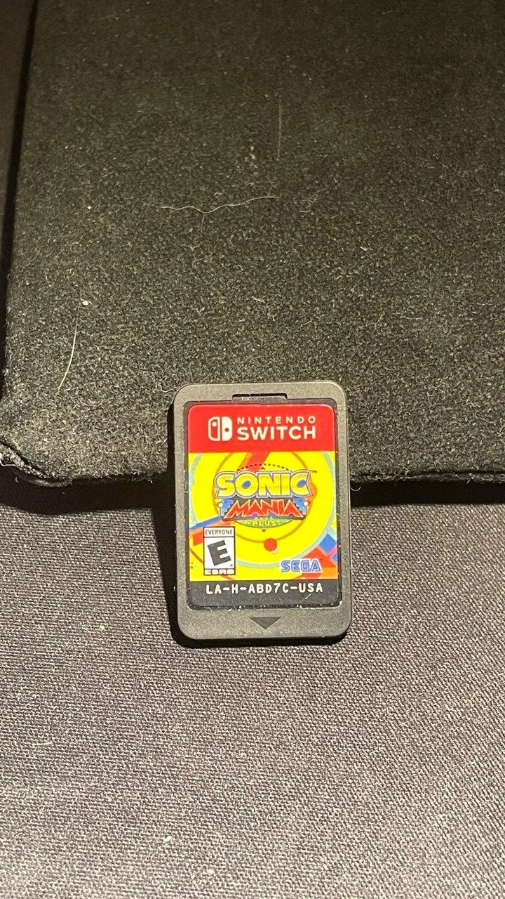 Картридж Sonic Mania для Nintendo Switch 1
