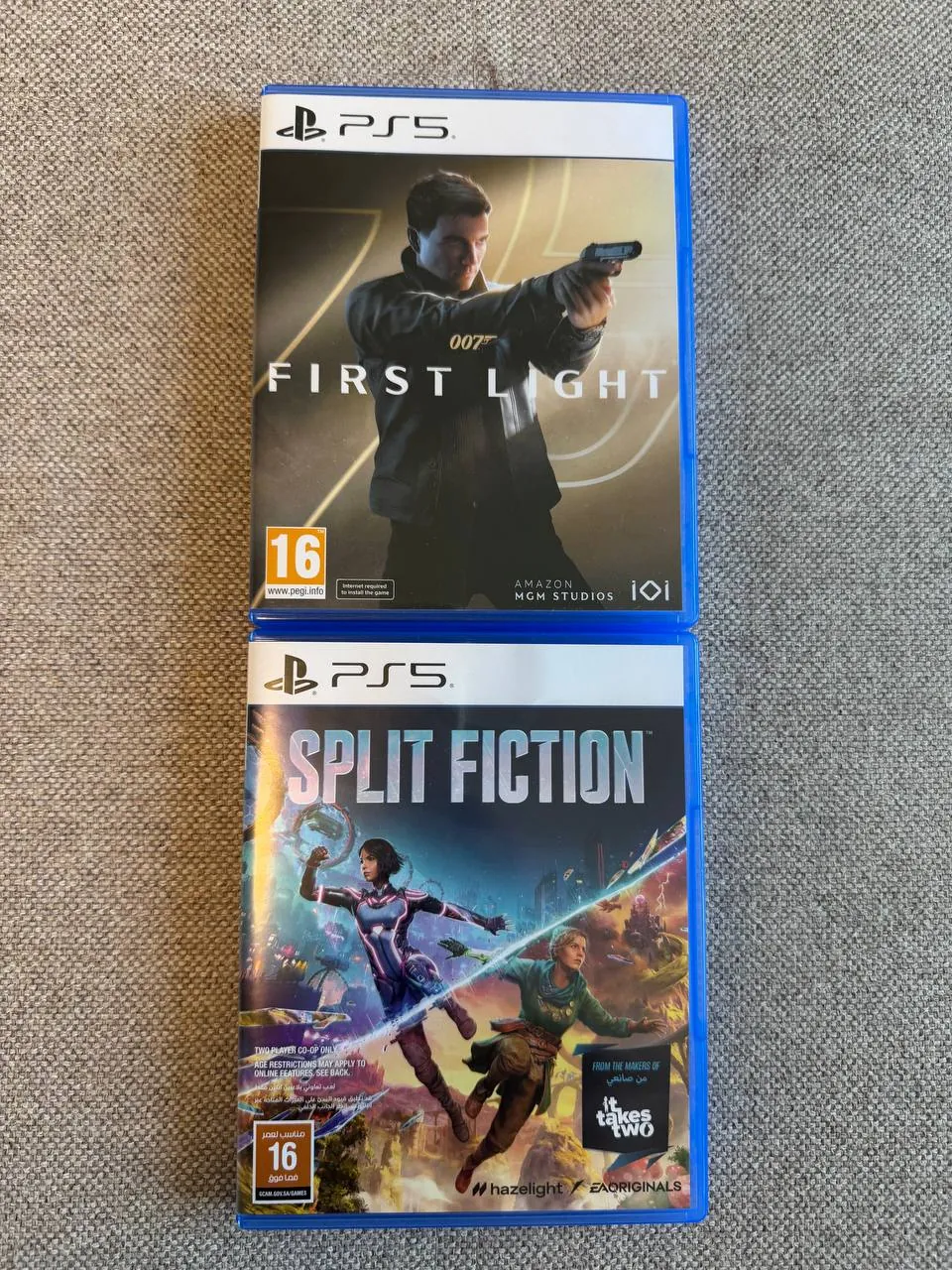 Игры для PS5 007 First Light и Split Fiction 1