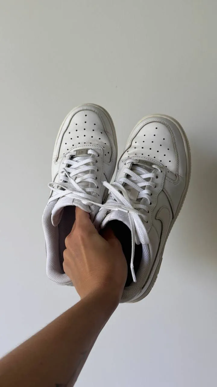 Кроссовки Nike Air Force кожаные 2