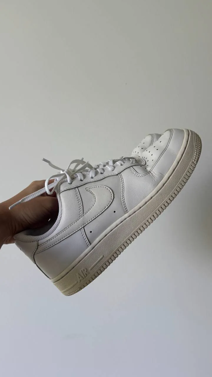 Кроссовки Nike Air Force кожаные 1
