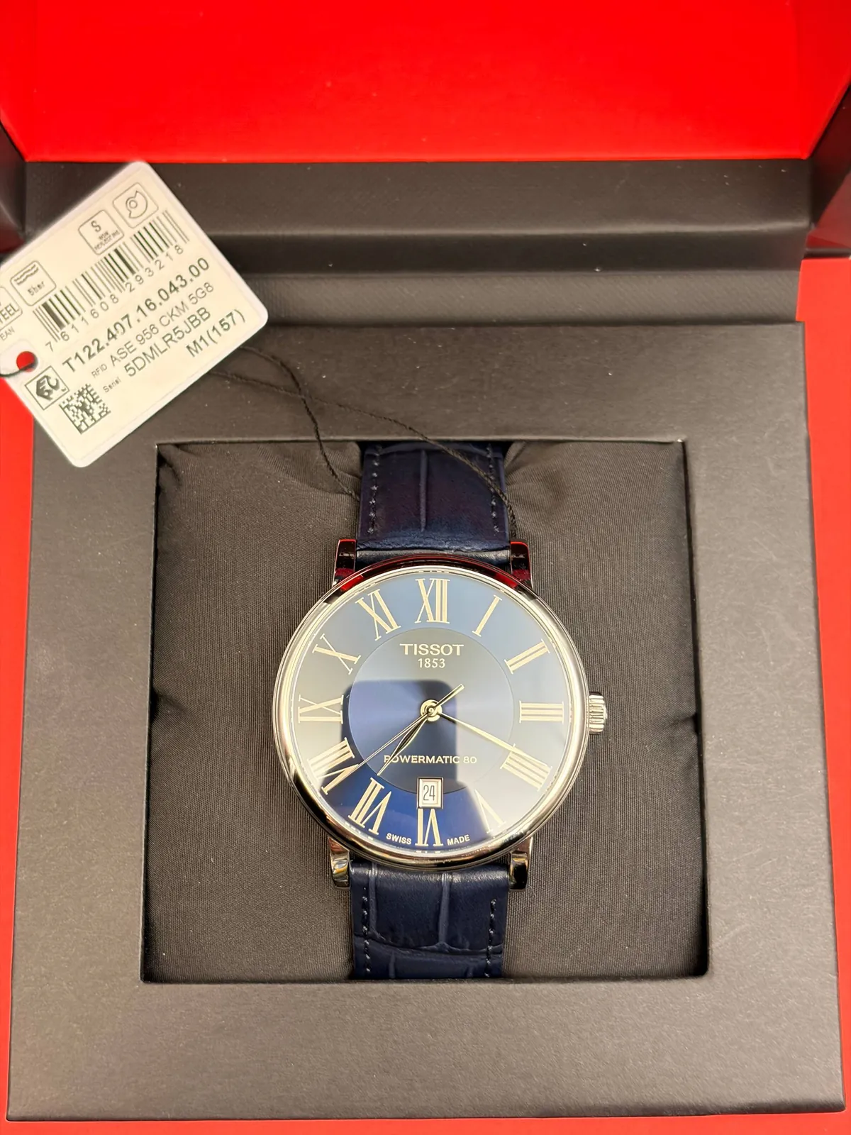 Часы Tissot Carson Powermatic 80 как новые 5