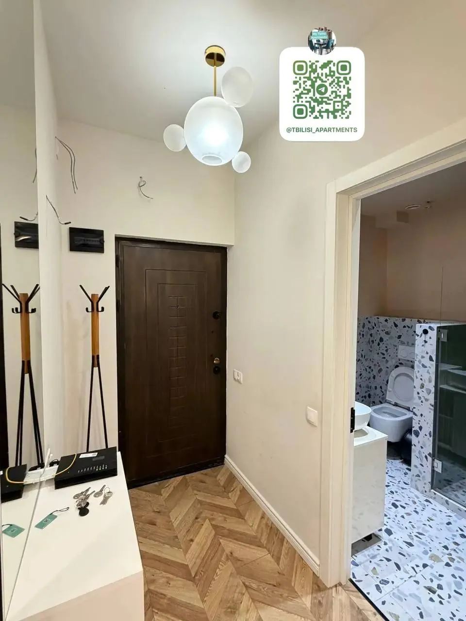 Квартира 60 м² с 1 спальней в Сабуртало 7