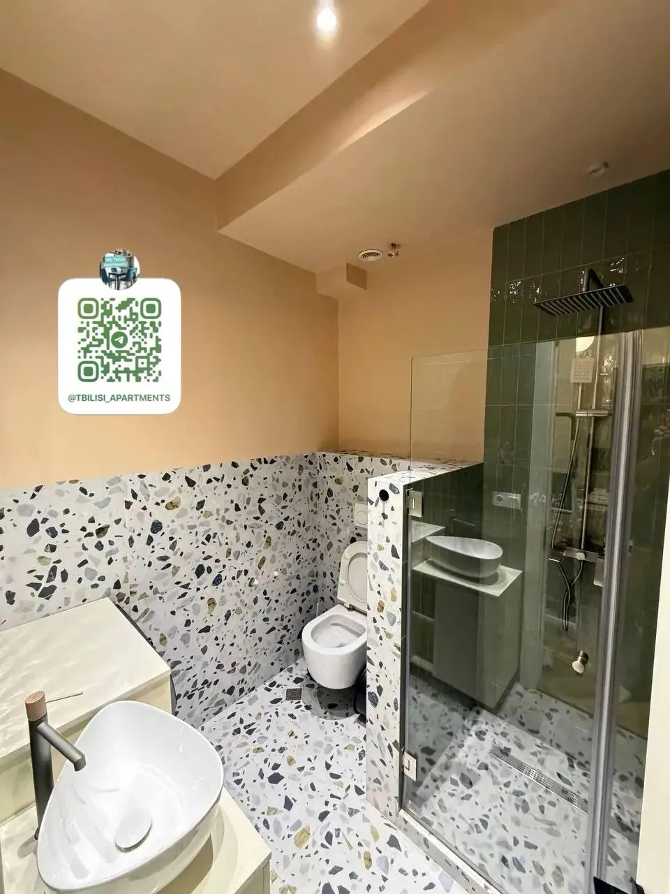 Квартира 60 м² с 1 спальней в Сабуртало 6