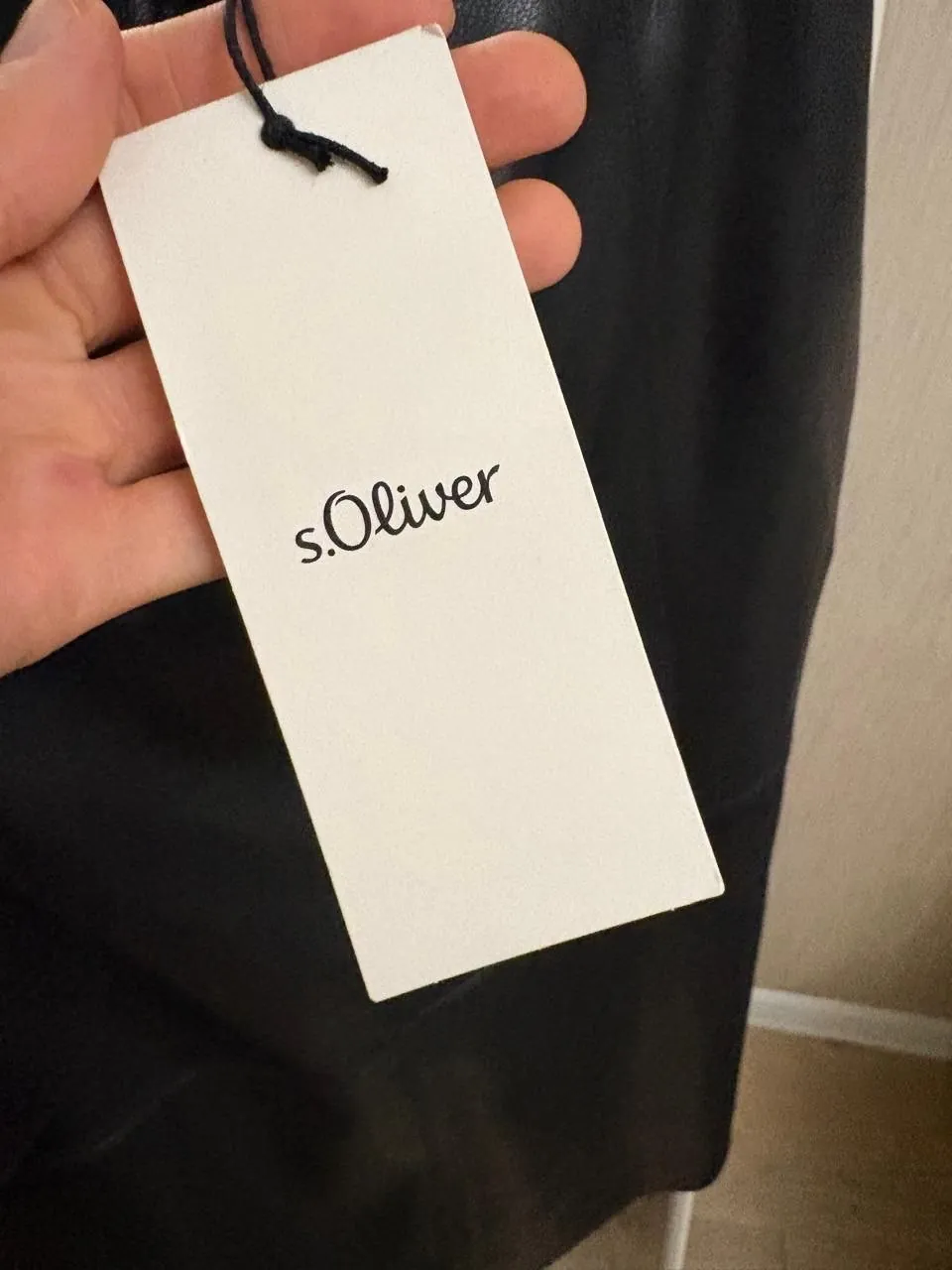Юбка s'Oliver из искусственной кожи 7