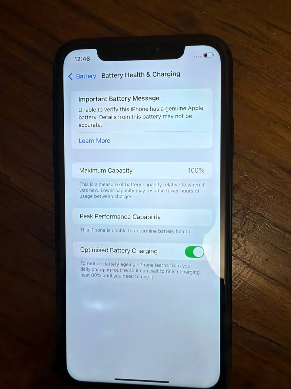 IPhone XR с заменённой батареей 2