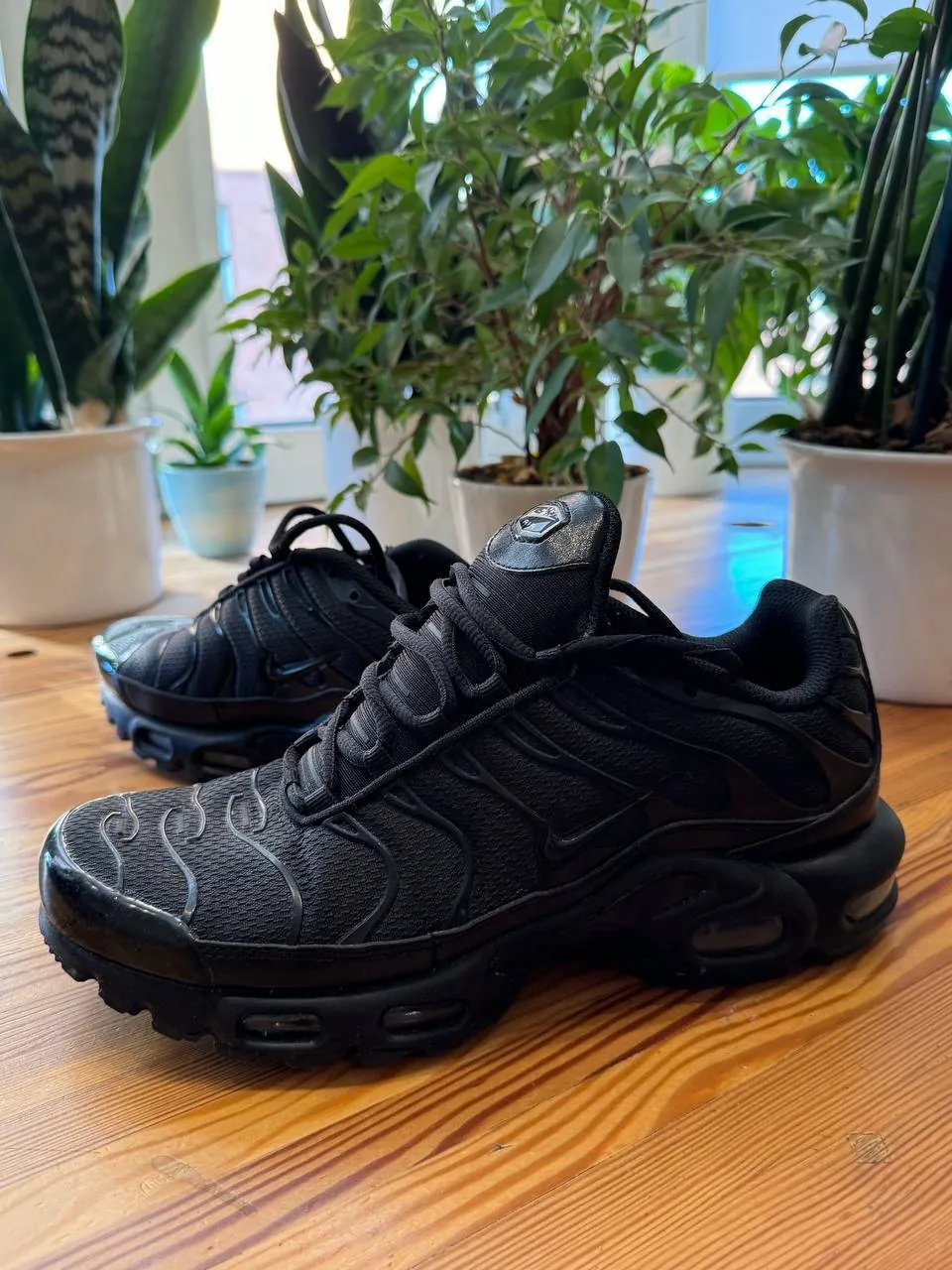 Кроссовки Nike Air Max Plus TN чёрные 1