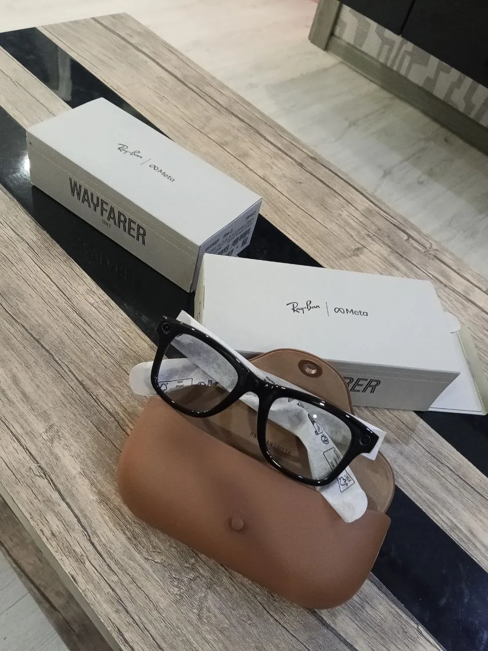 Очки Ray-Ban Meta Wayfarer новые, разные цвета 5