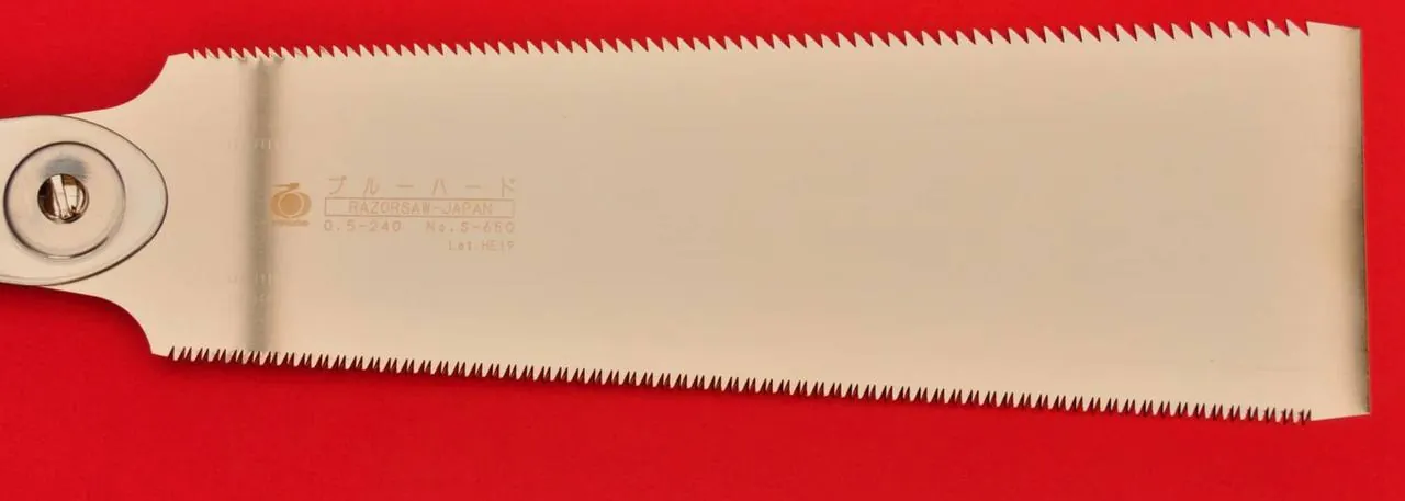 Японская пила Ryoba Gyokucho 240 мм 4