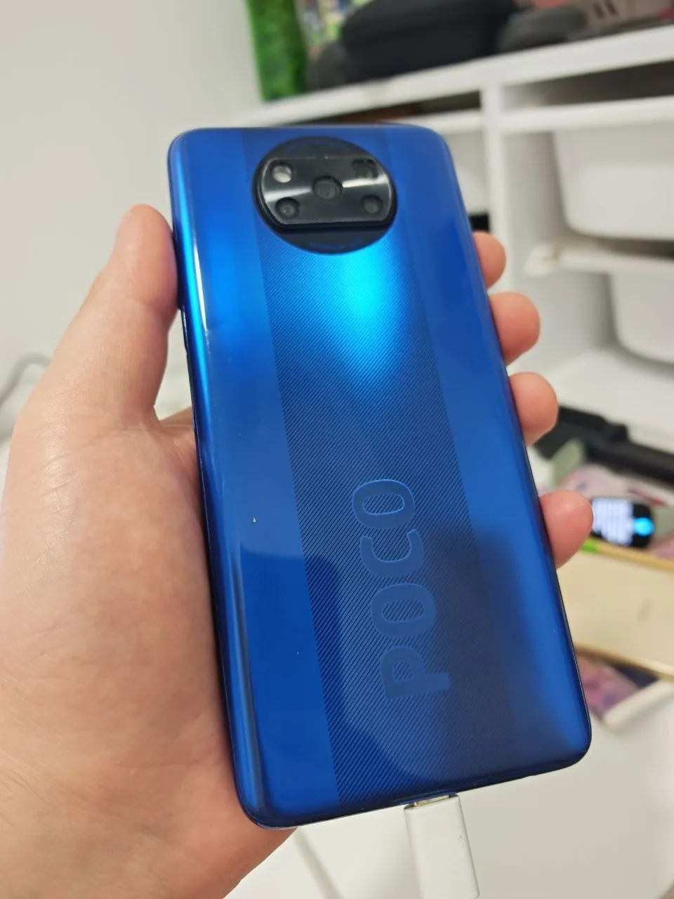 Смартфон POCO X3 Pro 64 ГБ синий 2