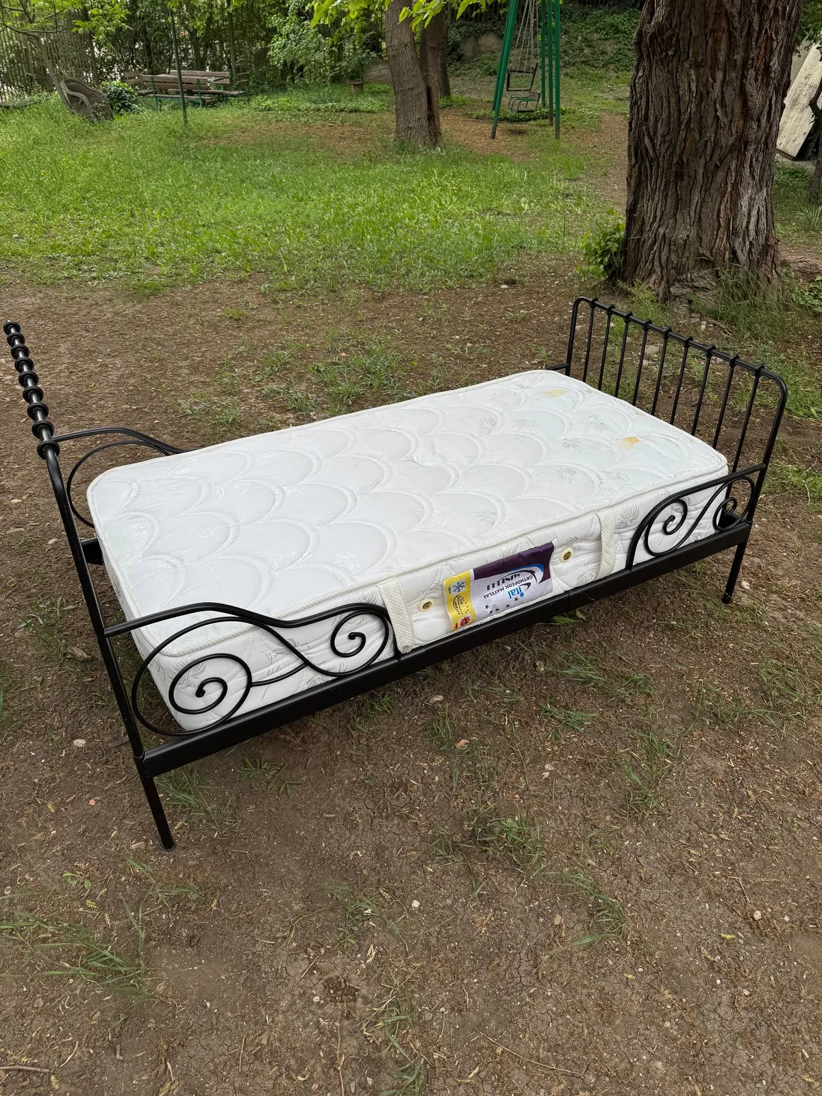 Раздвижная кровать IKEA с матрасом Ital Minelli 5