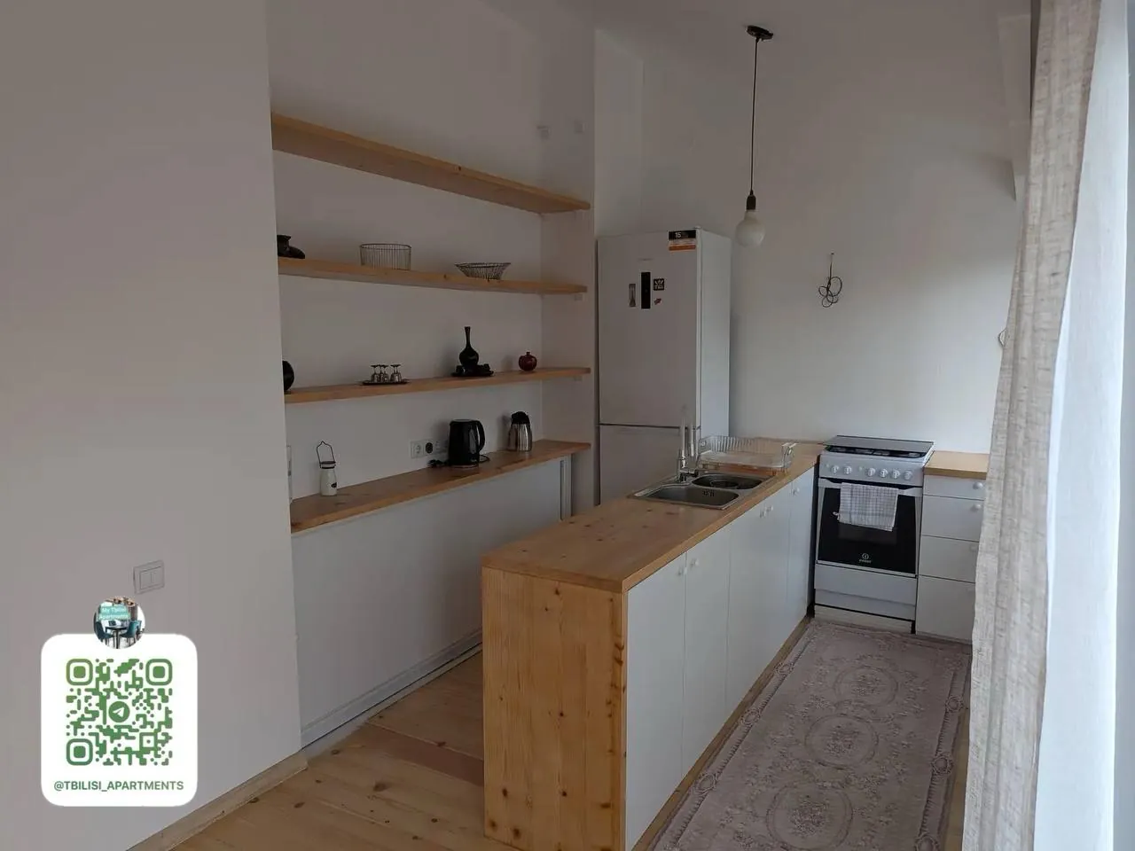 Квартира 130 м² с 2 спальнями в Мтацминда 2